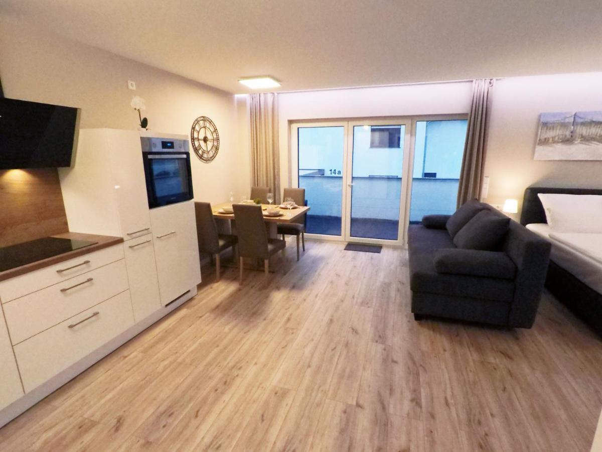 -Neubau- 42 Qm Balkon-Apartment Fulda Esterno foto