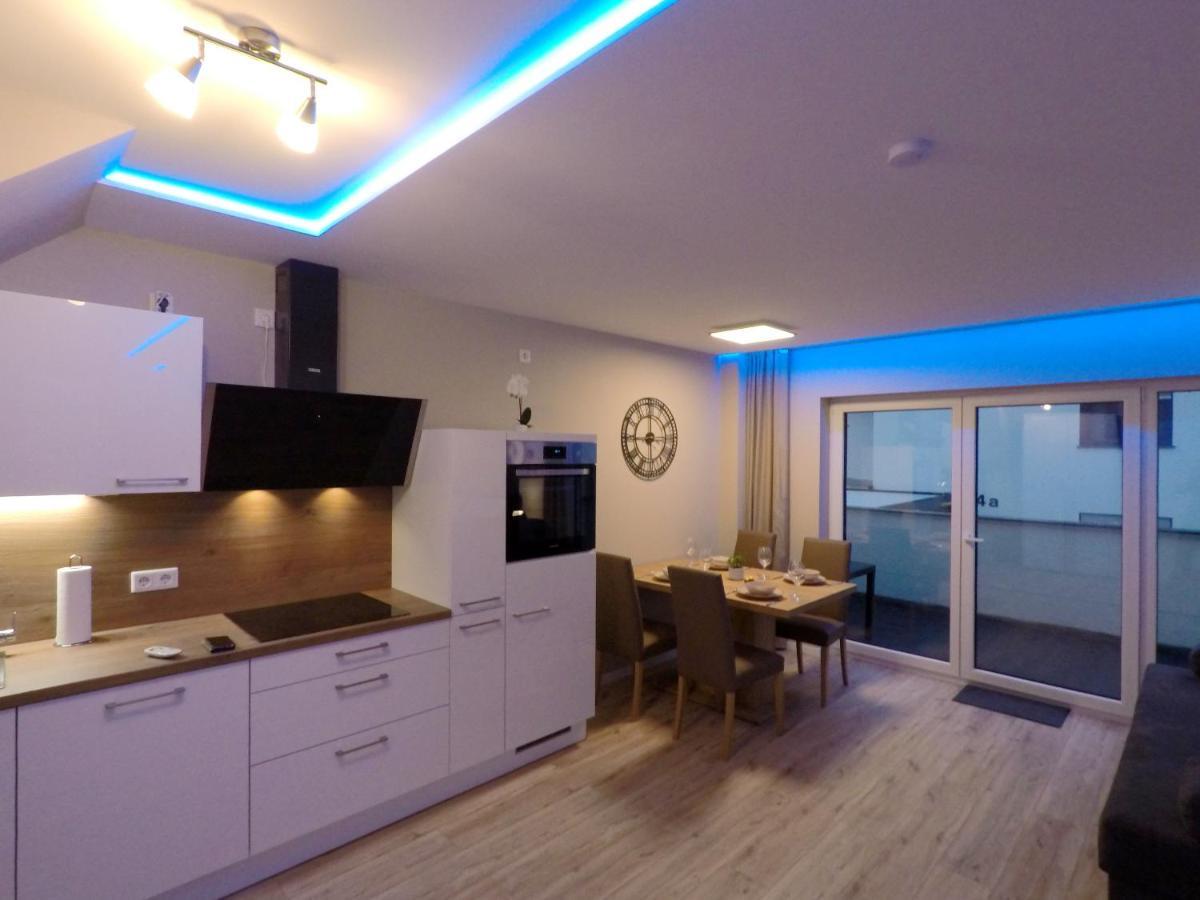 -Neubau- 42 Qm Balkon-Apartment Fulda Esterno foto