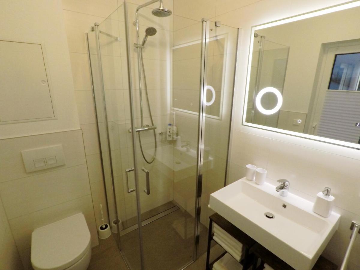 -Neubau- 42 Qm Balkon-Apartment Fulda Esterno foto