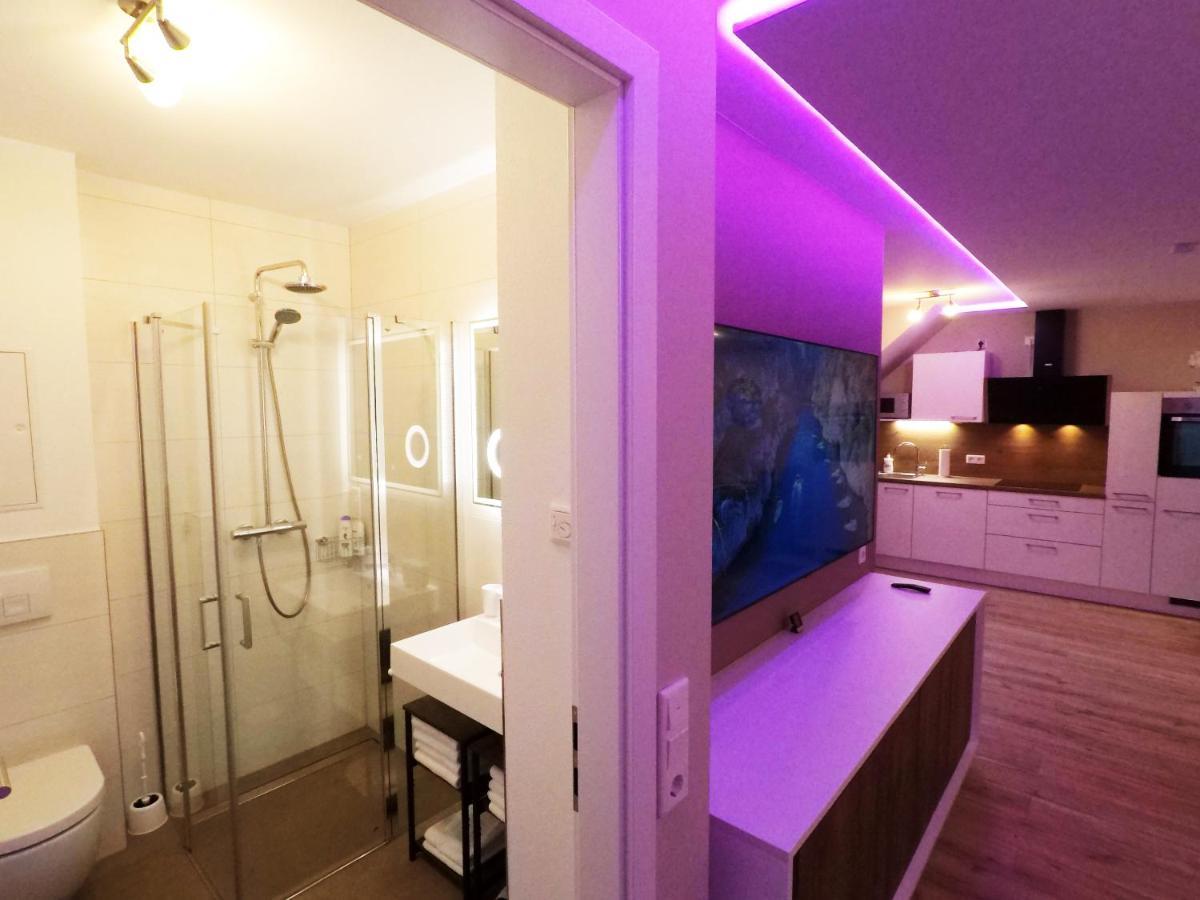 -Neubau- 42 Qm Balkon-Apartment Fulda Esterno foto