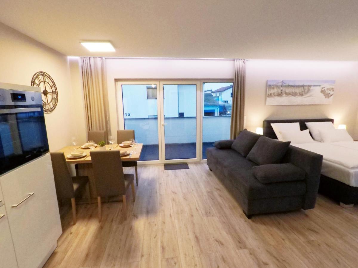 -Neubau- 42 Qm Balkon-Apartment Fulda Esterno foto