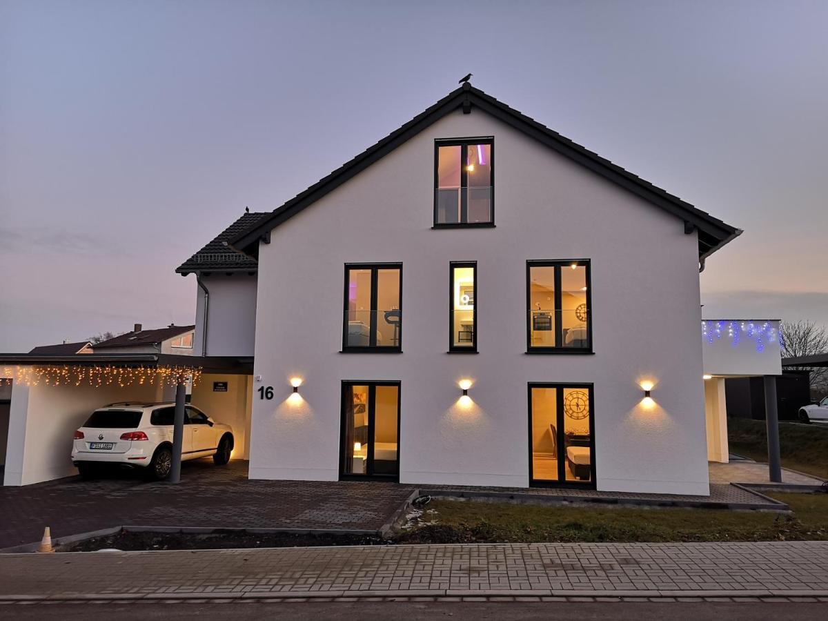 -Neubau- 42 Qm Balkon-Apartment Fulda Esterno foto